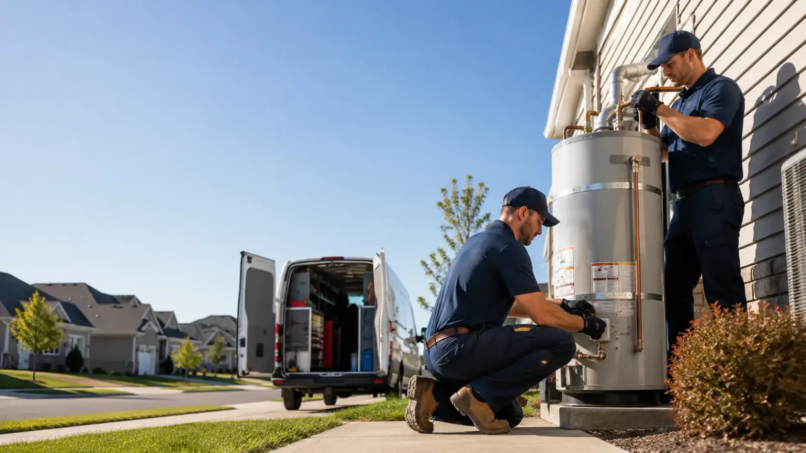 Water Heater Installation in Merrifield, MN